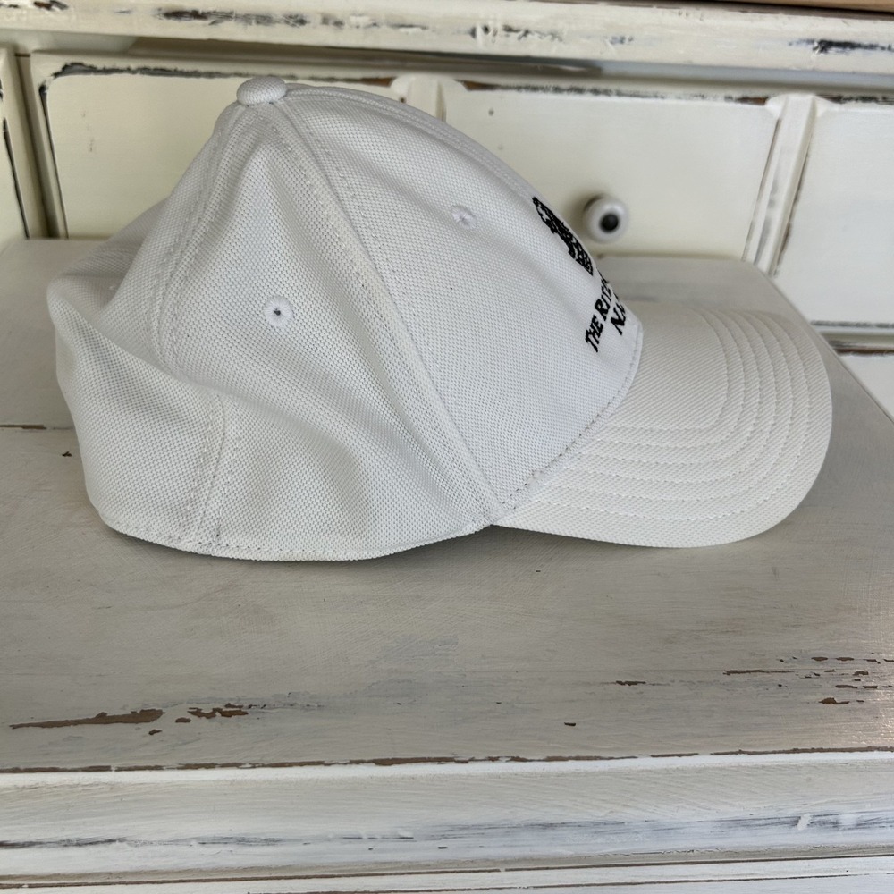 The Ritz Carlton Naples Under Armour Mens Hat Cap White Black Embroidered Med/Lg - Picture 3 of 11